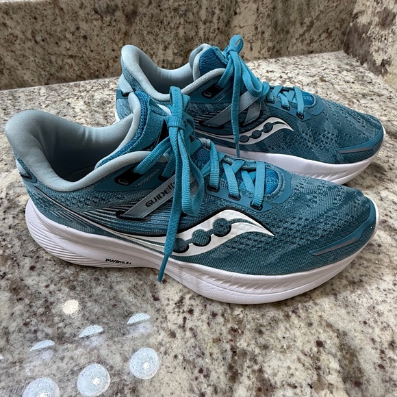 Saucony Women’s Guide 16 Power Run Running Shoe Blue (Size 7.5) - Picture 7 of 15